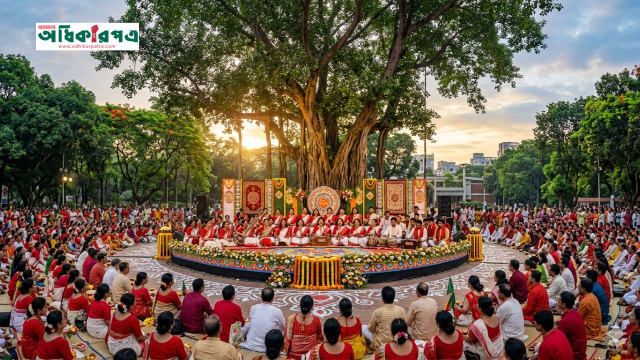 বাঙালি সংস্কৃতির পুনর্জাগরণ: রমনার বটমূলে ষাট পেরিয়ে ছায়ানটের বর্ষবরণ